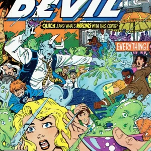 Blue Devil #17 (1984) cover art