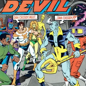 Blue Devil #18 (1984) cover art