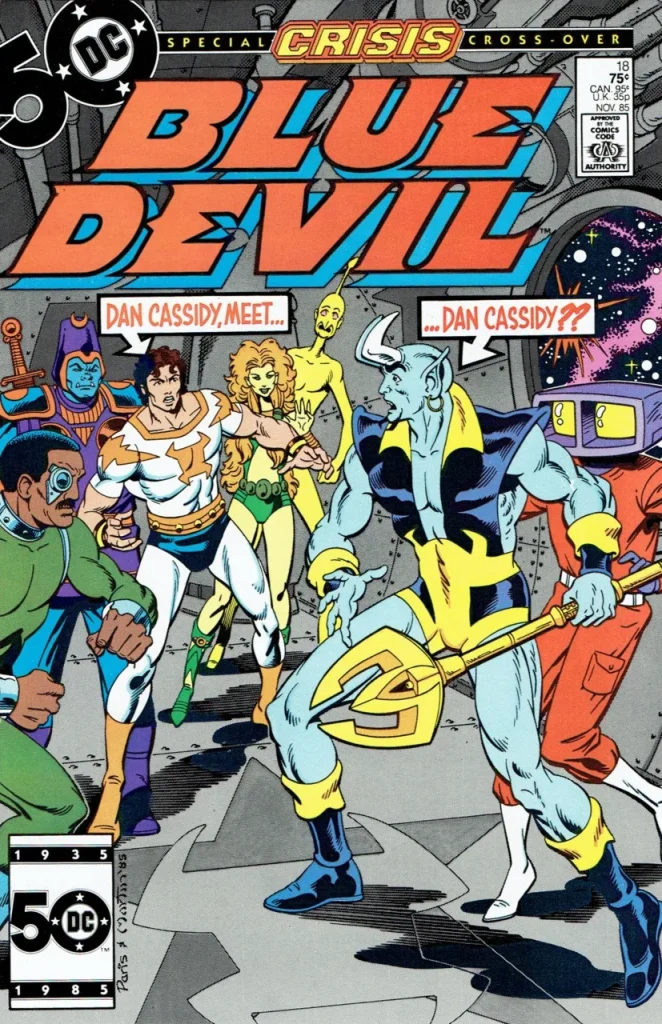 Blue Devil #18 (1984) cover art
