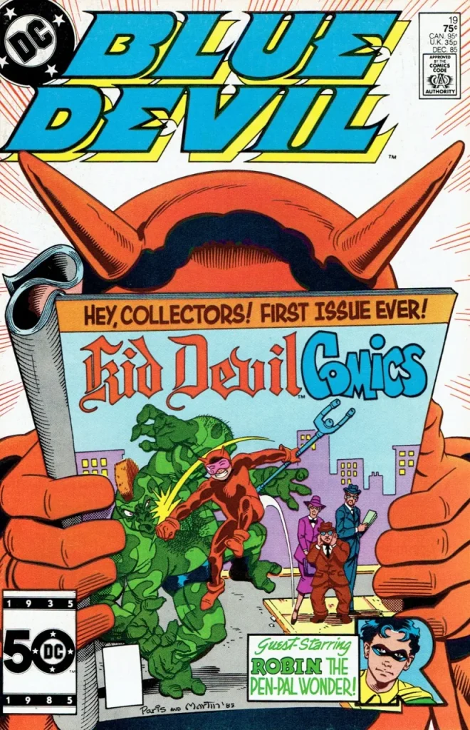 Blue Devil #19 (1984) cover art