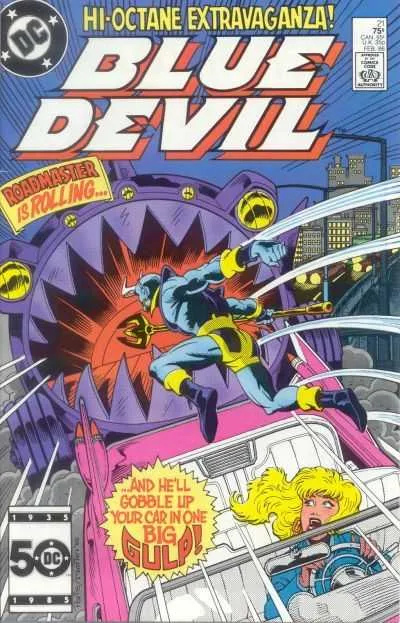 Blue Devil #21 (1984) cover art