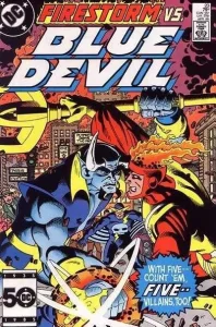 Blue Devil #23 (1984) cover art