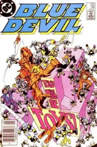 Blue Devil #24 (1984) cover art