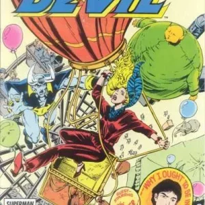 Blue Devil #28 (1984) cover art