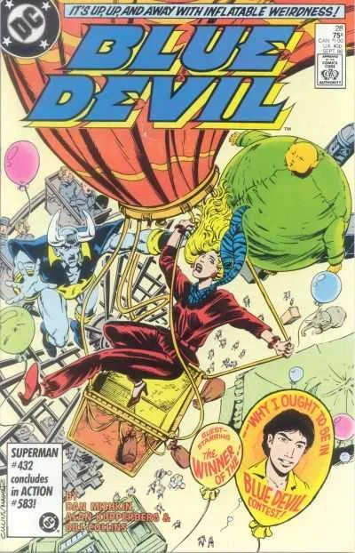 Blue Devil #28 (1984) cover art