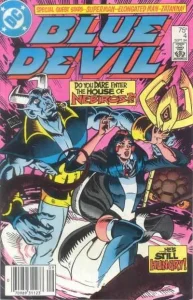 Blue Devil #4 (1984) cover art