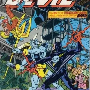 Blue Devil #9 (1984) cover art