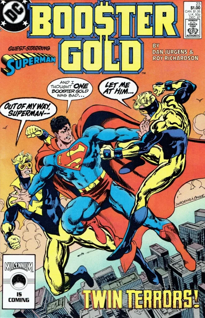 Booster Gold #23 (1986) cover art