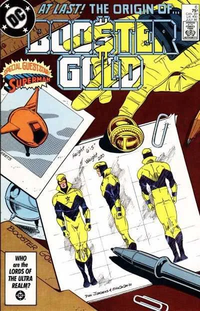 Booster Gold #6 (1986) cover art