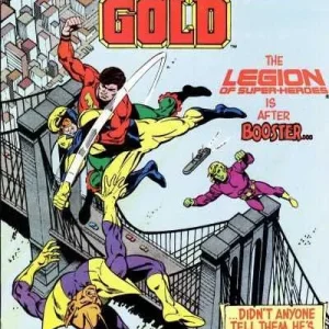 Booster Gold #8 (1986) cover art