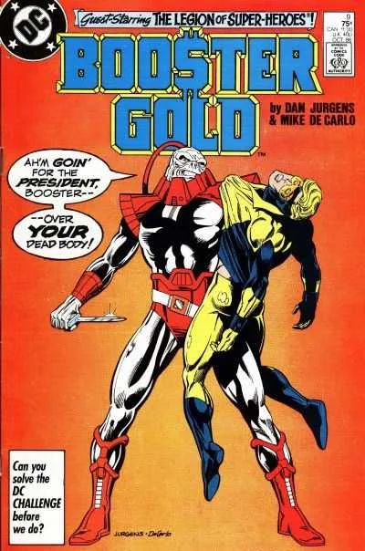 Booster Gold #9 (1986) cover art