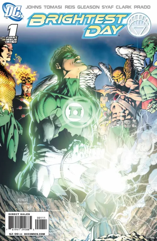 Brightest Day #1 (2010) cover art