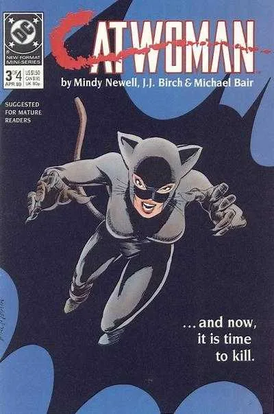 Catwoman #3 (1989) cover art