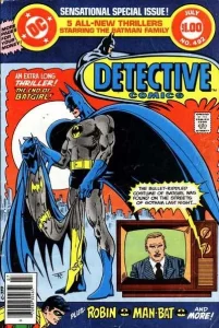 Detective Comics #492 (1980) cover art