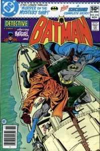 Detective Comics #496 (1980) cover art