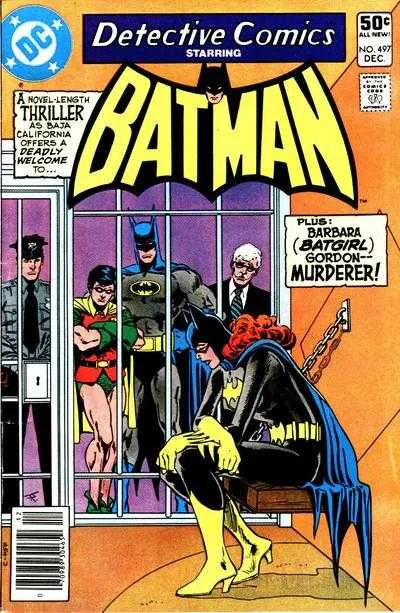 Detective Comics #497 (1980) cover art