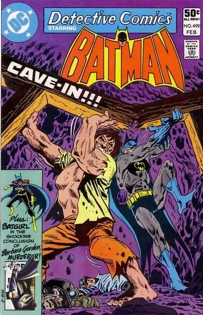 Detective Comics #499 (1980) cover art