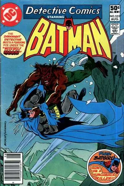 Detective Comics #505 (1980) cover art