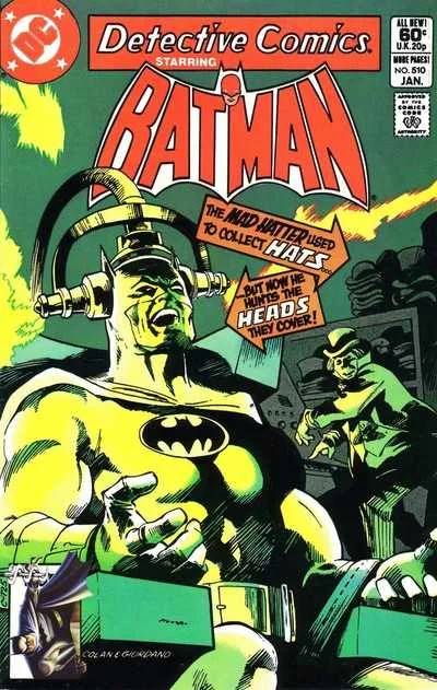 Detective Comics #510 (1980) cover art