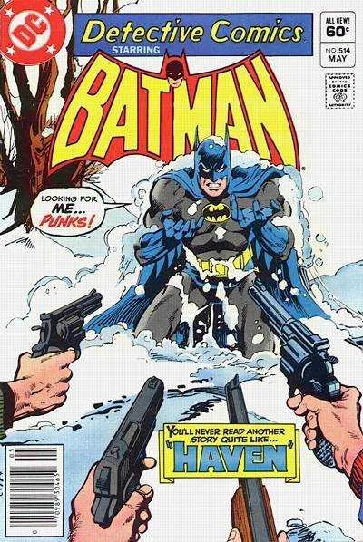 Detective Comics #514 (1980) cover art