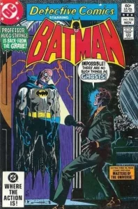 Detective Comics #520 (1980) cover art