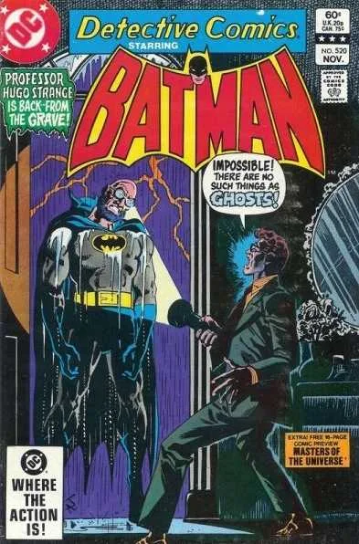 Detective Comics #520 (1980) cover art