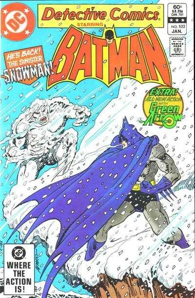 Detective Comics #522 (1980) cover art