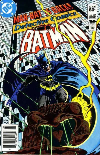 Detective Comics #527 (1980) cover art