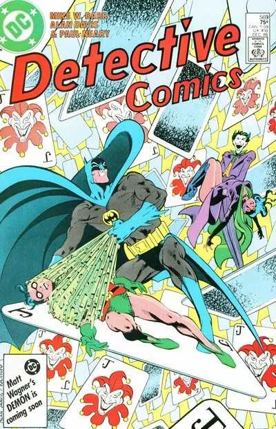 Detective Comics #569 (1980) cover art