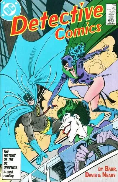 Detective Comics #570 (1980) cover art