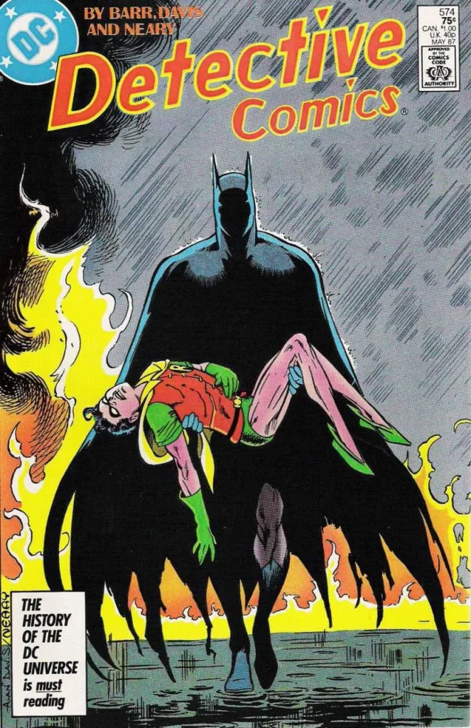 Detective Comics #574 (1980) cover art