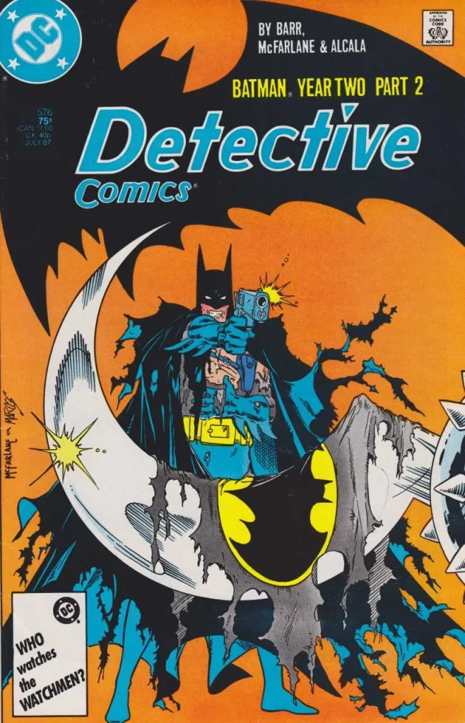 Detective Comics #576 (1980) cover art