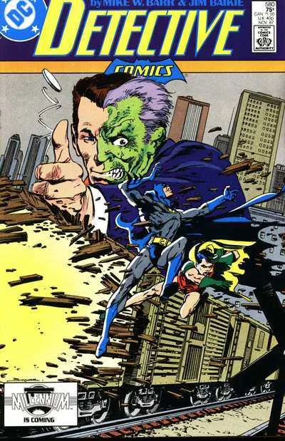 Detective Comics #580 (1980) cover art