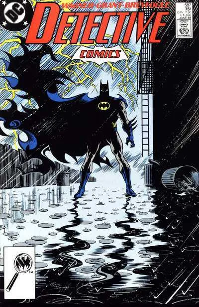 Detective Comics #587 (1980) cover art