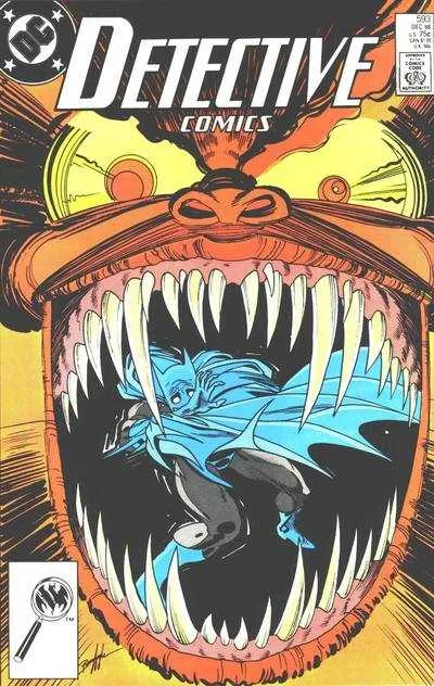 Detective Comics #593 (1980) cover art