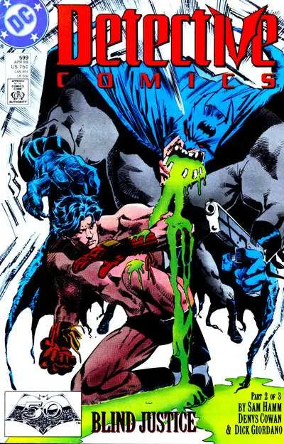 Detective Comics #599 (1980) cover art