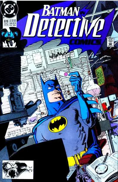 Detective Comics #619 (1980) cover art