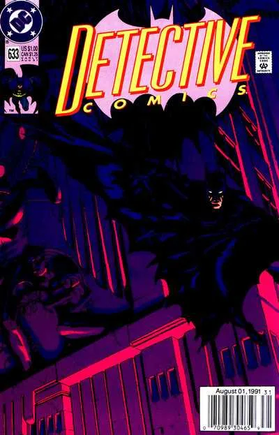 Detective Comics #633 (1980) cover art