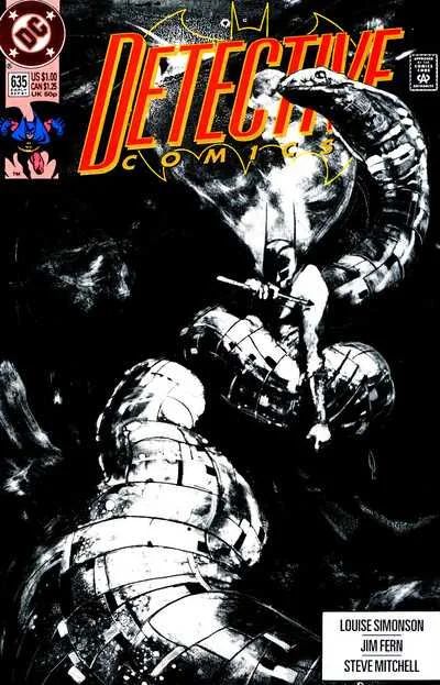 Detective Comics #635 (1980) cover art