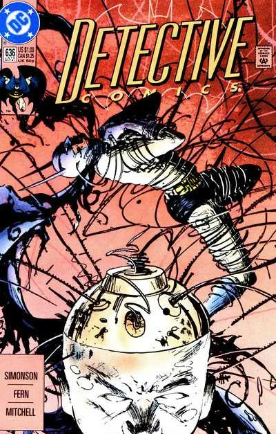 Detective Comics #636 (1980) cover art