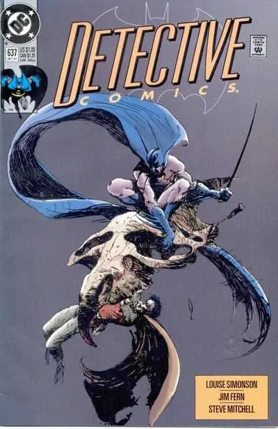 Detective Comics #637 (1980) cover art