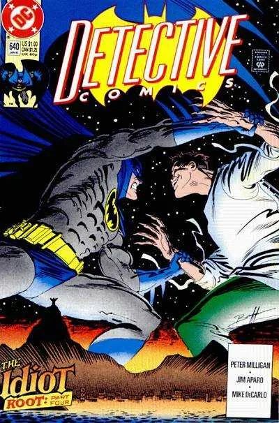 Detective Comics #640 (1980) cover art