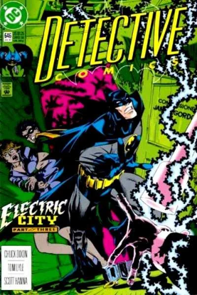 Detective Comics #646 (1980) cover art