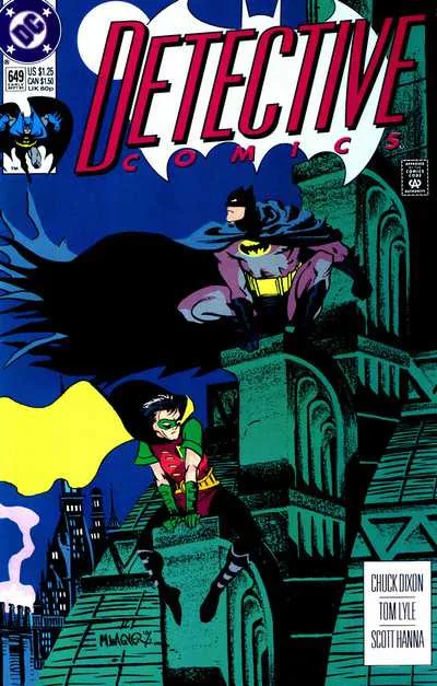 Detective Comics #649 (1980) cover art