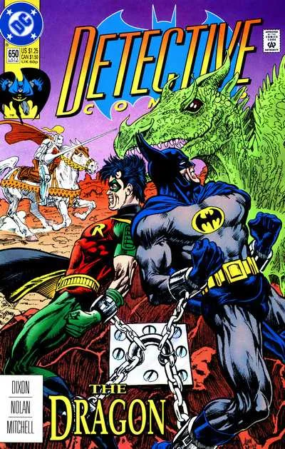Detective Comics #650 (1980) cover art