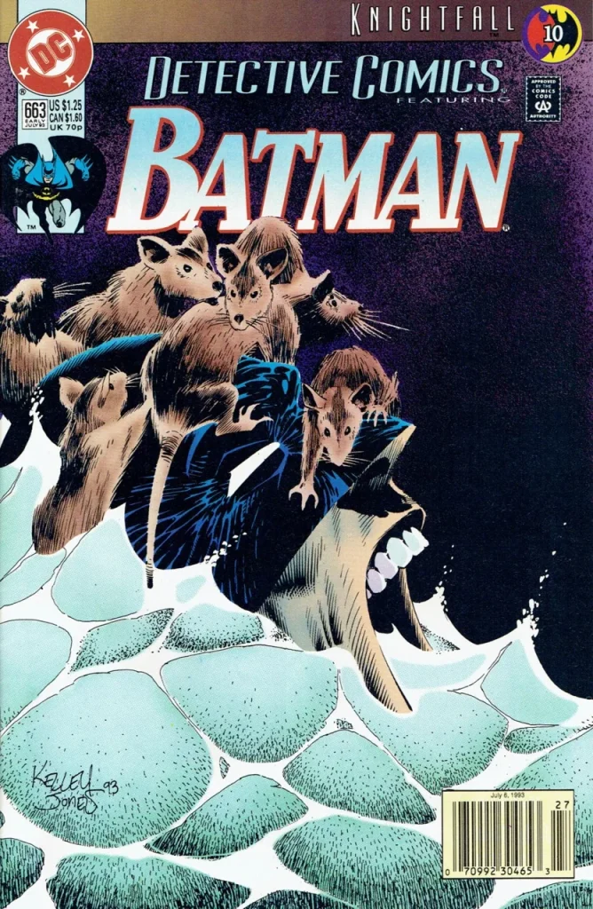 Detective Comics #663 (1980) cover art