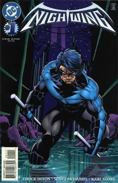 Nightwing #1 (1996) cover art