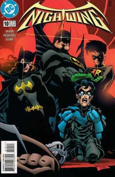 Nightwing #10 (1996) cover art