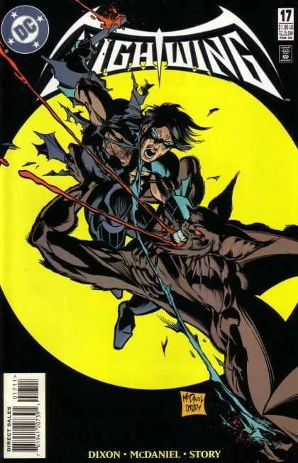 Nightwing #17 (1996) cover art