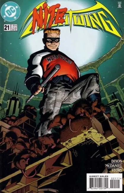 Nightwing #21 (1996) cover art
